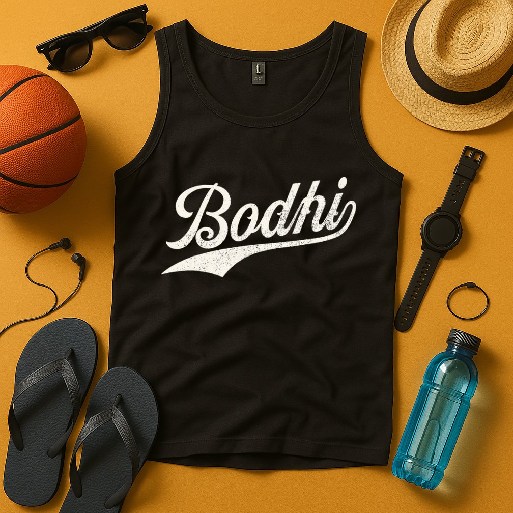 Bodhi Name Retro Vintage Bodhi Given Name Distressed Tank Top