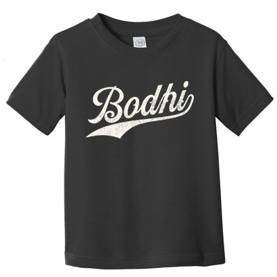 Bodhi Name Retro Vintage Bodhi Given Name Distressed Toddler T-Shirt