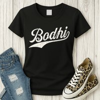 Bodhi Name Retro Vintage Bodhi Given Name Distressed Womens T-Shirt