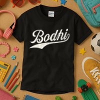 Bodhi Name Retro Vintage Bodhi Given Name Distressed Kids T-Shirt