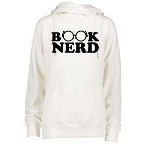 Book Nerd Reading Gift Womens Funnel Neck Pullover Hood