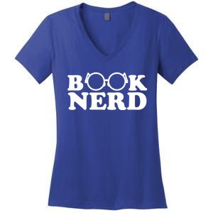 Book Nerd Reading Gift Women's V-Neck T-Shirt