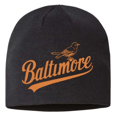 Baltimore Name Retro Vintage Sustainable Beanie