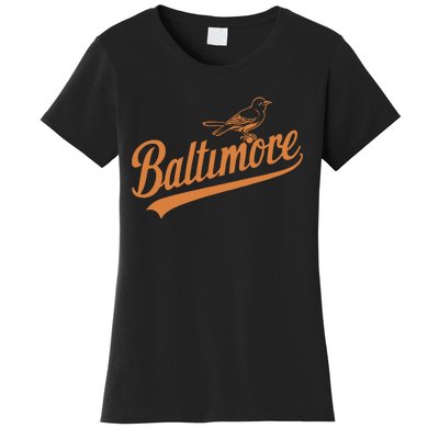 Baltimore Name Retro Vintage Women's T-Shirt