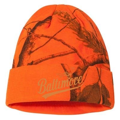 Baltimore Name Retro Vintage Kati Licensed 12" Camo Beanie