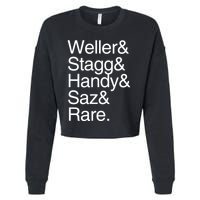 BTAC Name Shirts Bourbon Whiskey Cropped Pullover Crew
