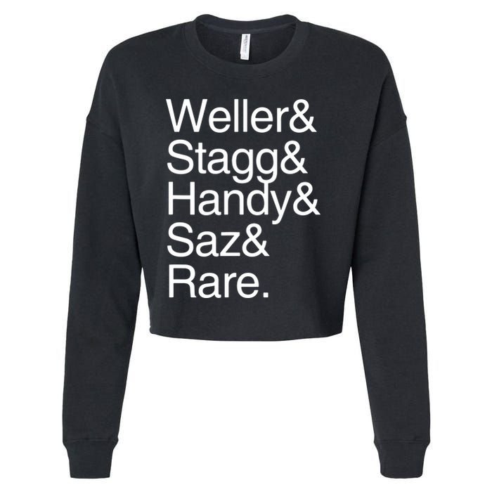 BTAC Name Shirts Bourbon Whiskey Cropped Pullover Crew