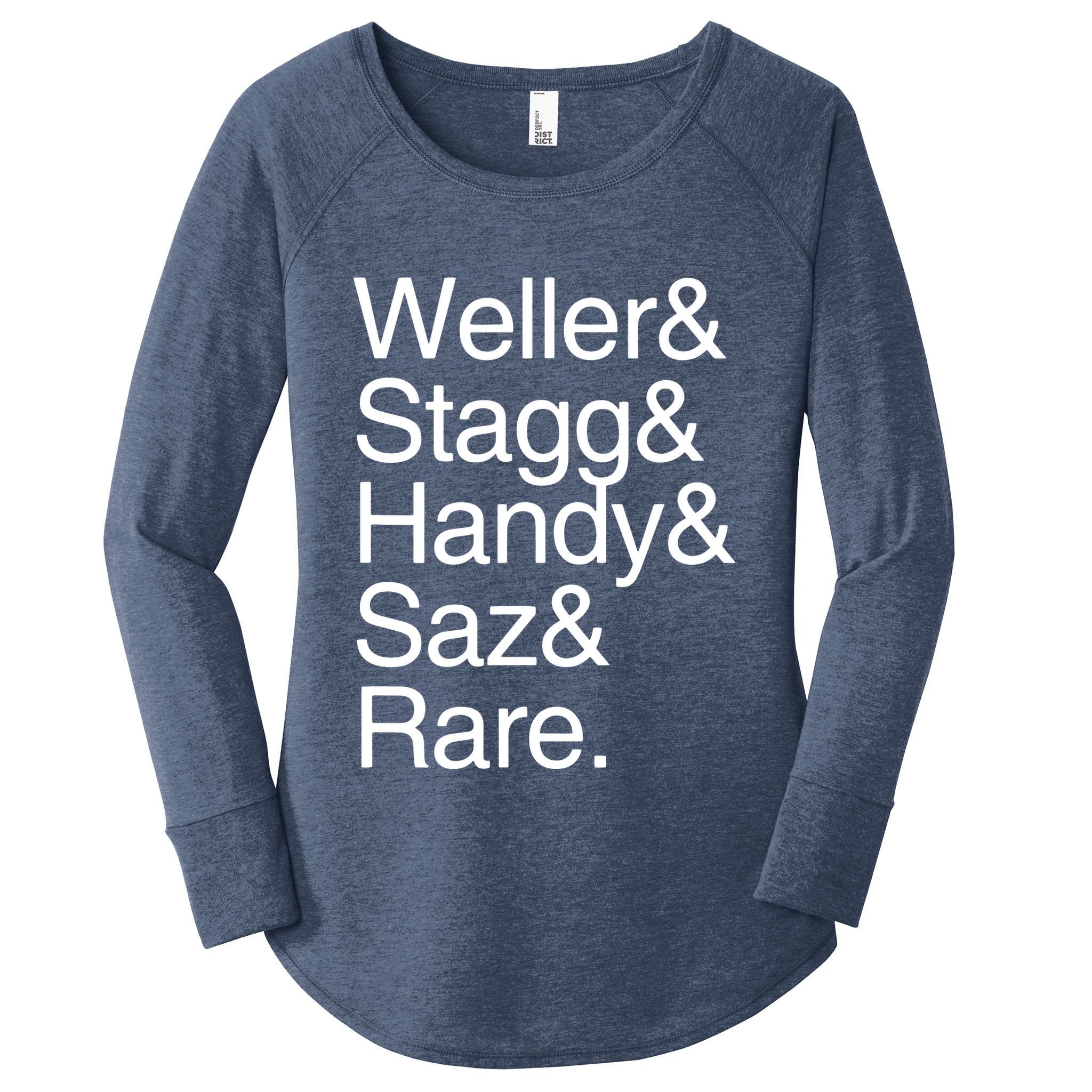 BTAC Name Shirts Bourbon Whiskey Women's Perfect Tri Tunic Long Sleeve Shirt