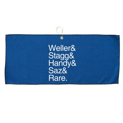 BTAC Name Shirts Bourbon Whiskey Large Microfiber Waffle Golf Towel