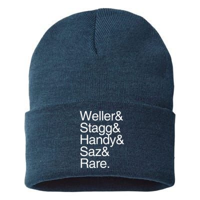 BTAC Name Shirts Bourbon Whiskey Sustainable Knit Beanie