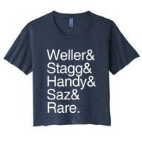 BTAC Name Shirts Bourbon Whiskey Women's Crop Top Tee
