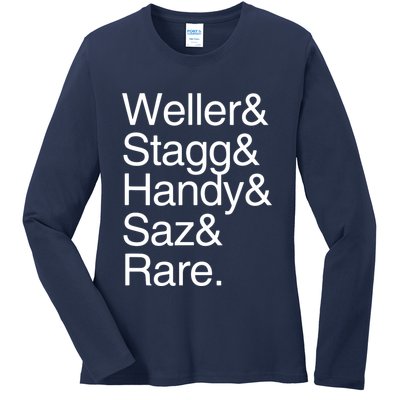 BTAC Name Shirts Bourbon Whiskey Ladies Long Sleeve Shirt