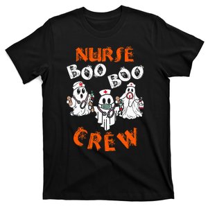 Boo Nurse Scrub Funny Ghost Halloween Costumes T-Shirt