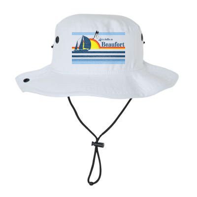 Beaufort North South Carolina NC SC Gift Beach Retro Vintage Bucket Hat