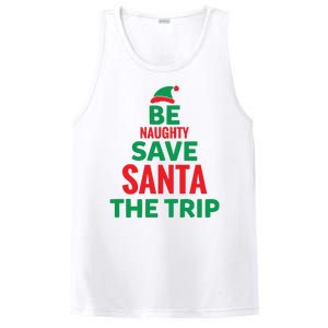 Be Naughty Save Santa The Trip PosiCharge Competitor Tank