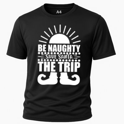 Be Naughty Save Santa The Trip Performance Shirt