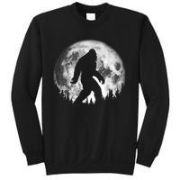 Bigfoot Night Stroll! Cool Full Moon & Trees Sasquatch Sweatshirt