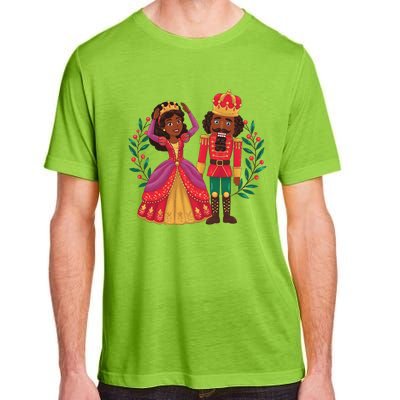 Black Nutcracker Sugar Plum Fairy Kwanzaa African Christmas Adult ChromaSoft Performance T-Shirt