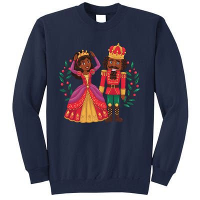 Black Nutcracker Sugar Plum Fairy Kwanzaa African Christmas Tall Sweatshirt