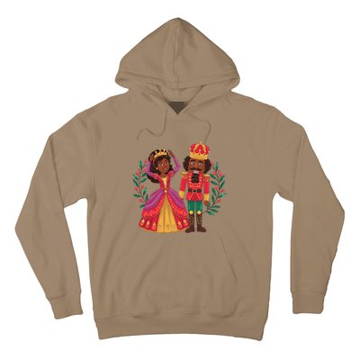 Black Nutcracker Sugar Plum Fairy Kwanzaa African Christmas Hoodie