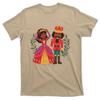 Black Nutcracker Sugar Plum Fairy Kwanzaa African Christmas T-Shirt