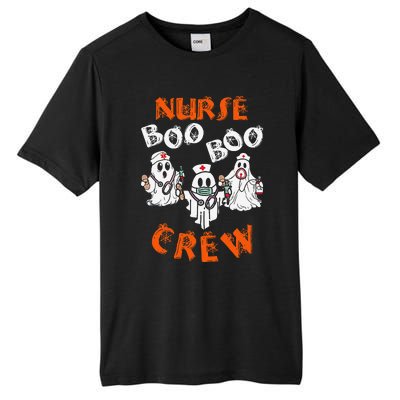 Boo Nurse Scrub Funny Ghost Halloween Tall Fusion ChromaSoft Performance T-Shirt