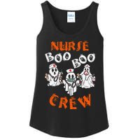 Boo Nurse Scrub Funny Ghost Halloween Ladies Essential Tank