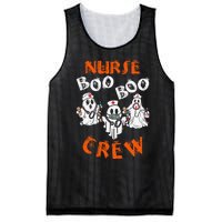 Boo Nurse Scrub Funny Ghost Halloween Mesh Reversible Basketball Jersey Tank