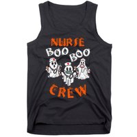 Boo Nurse Scrub Funny Ghost Halloween Tank Top