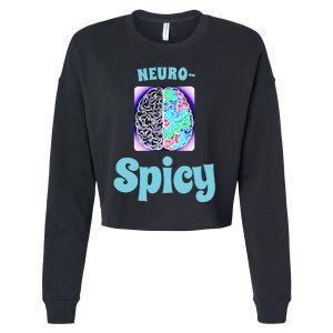 Brains Neuro Spicy Cropped Pullover Crew