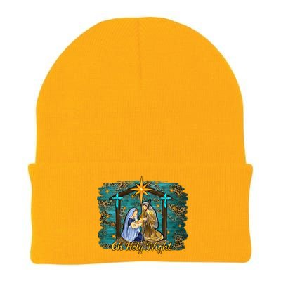 Beautiful Nativity Scene Jesus Christmas Graphic Gift Knit Cap Winter Beanie