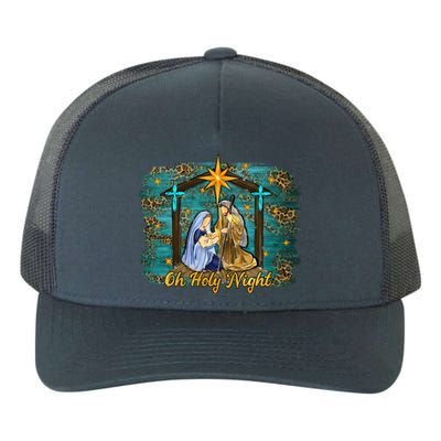 Beautiful Nativity Scene Jesus Christmas Graphic Gift Yupoong Adult 5-Panel Trucker Hat