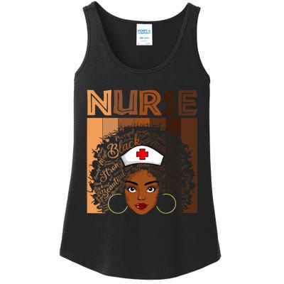 Black Nurse Shirts For Women Girl African Melanin Nursing Ladies Essential Tank