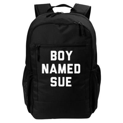 Boy Named Sue Tank Country Music Festival Classic Country Daily Commute Backpack