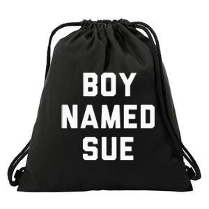 Boy Named Sue Tank Country Music Festival Classic Country Drawstring Bag