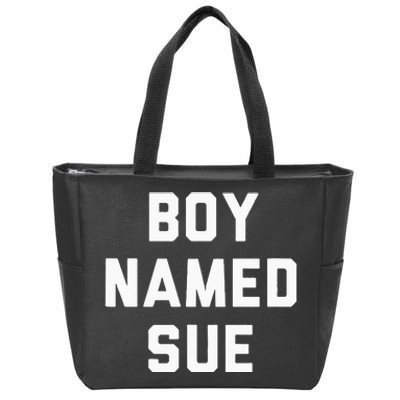 Boy Named Sue Tank Country Music Festival Classic Country Zip Tote Bag