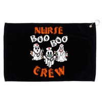 Boo Nurse Scrub Funny Ghost Halloween Costumes Grommeted Golf Towel