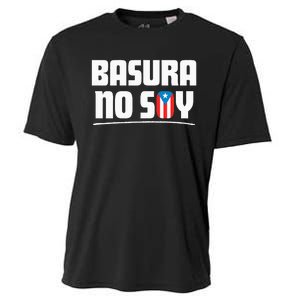 Basura No Soy Puerto Rico Flag Boricua Cooling Performance Crew T-Shirt