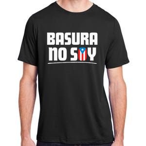 Basura No Soy Puerto Rico Flag Boricua Adult ChromaSoft Performance T-Shirt