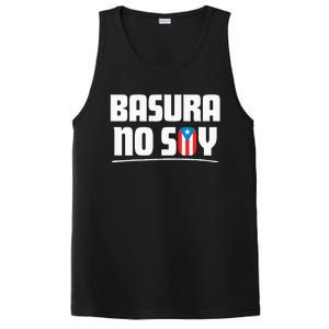 Basura No Soy Puerto Rico Flag Boricua PosiCharge Competitor Tank