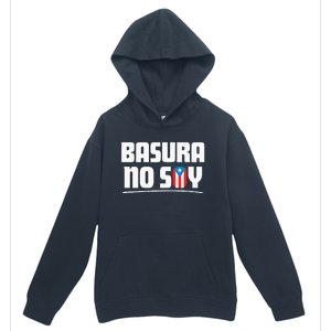 Basura No Soy Puerto Rico Flag Boricua Urban Pullover Hoodie