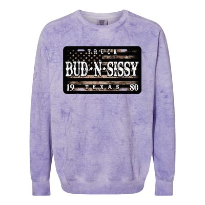 Bud N Sissy Texas Cowboy Colorblast Crewneck Sweatshirt