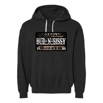 Bud N Sissy Texas Cowboy Garment-Dyed Fleece Hoodie