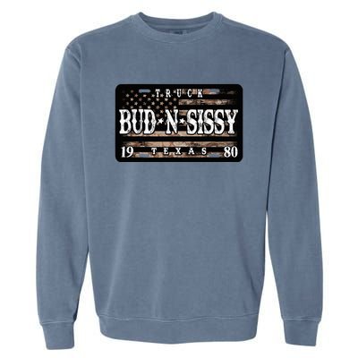 Bud N Sissy Texas Cowboy Garment-Dyed Sweatshirt