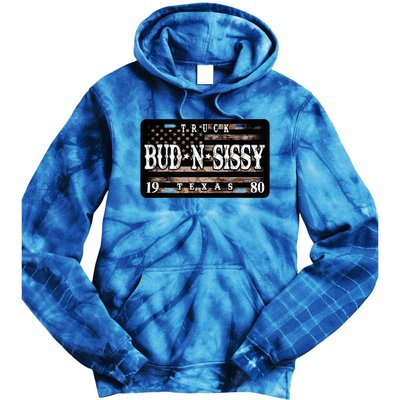 Bud N Sissy Texas Cowboy Tie Dye Hoodie