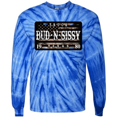 Bud N Sissy Texas Cowboy Tie-Dye Long Sleeve Shirt