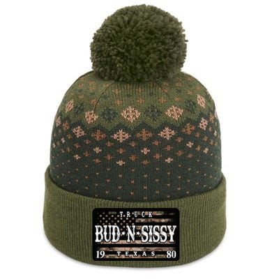 Bud N Sissy Texas Cowboy The Baniff Cuffed Pom Beanie