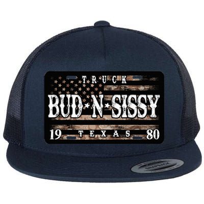 Bud N Sissy Texas Cowboy Flat Bill Trucker Hat