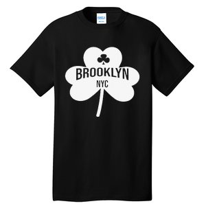 Brooklyn NYC Saint Patrick's Day Funny Tall T-Shirt