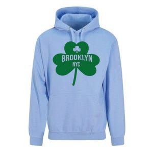 Brooklyn NYC Saint Patrick's Day Gift Unisex Surf Hoodie